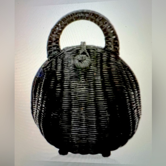 Cult Gaia NWOT Millie Rattan Bag - Picture 1 of 5